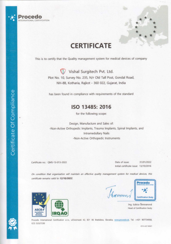 CE Certificate